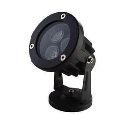 Projecteur Extérieur LED Spot Lumineux Lumière de Jour Blanc Aluminium 3W 240Lm YONIS