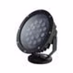 Projecteur Extérieur Puissance 9W RGB 9 LED Fixation Plafond Mural Sol Aluminium YONIS