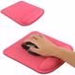 Tapis de Souris Ergonomique Repose Poignet Ultra Fin Confort Optimal Rose YONIS
