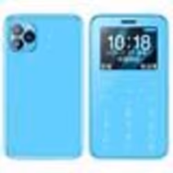 Téléphone Carte Bleue Portable 1 Tout Opérateur Micro Sim Bluetooth Appel Bleu YONIS