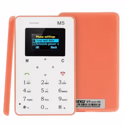 Téléphone Carte Bleue Portable 1 Tout Opérateur Micro Sim Bluetooth Appel Rose YONIS