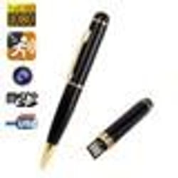 Stylo Caméra Espion Full HD 1080P Microphone Micro SD Détection Mouvement Photo YONIS