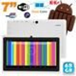 Tablette Tactile Android 6.0 7 Pouces Quad Core 72Go Dual Cam Flash Blanc YONIS