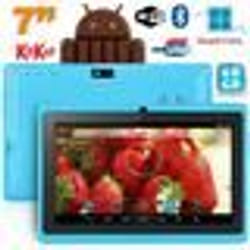 Tablette Tactile 7 Pouces Quad Core Bluetooth 1Go Ram Android Lollipop 72Go Bleu YONIS