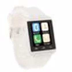 Montre Connectée Smartphone Android Kit Mains Libres Bluetooth Ecran 1.5 Blanc YONIS
