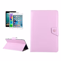 Housse Tablette Universelle 9 Protection Simili Cuir Support 4 Tenants Rose YONIS