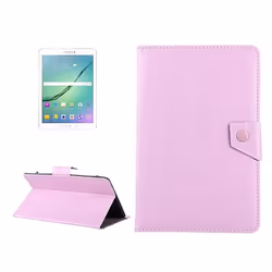 Housse Tablette Universelle 10 Protection Simili Cuir Support Étui Rose YONIS