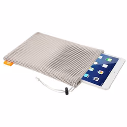 Pochette Ipad Protection Anti Choc Housse Tablette 9.7 Nylon Haute Qualité Gris YONIS