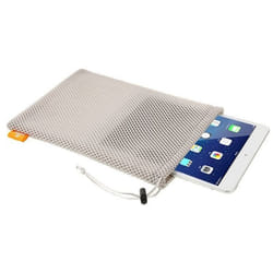 Pochette Ipad Protection Anti Choc Housse Tablette 9.7 Nylon Haute Qualité Gris YONIS