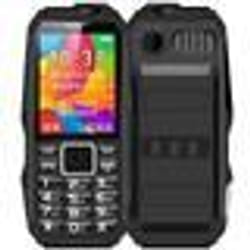 Téléphone Portable Étanche 18 IP68 Incassable Dual Sim Bluetooth Noir YONIS