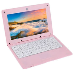 Netbook Android Ordinateur Portable 101 Pouces Quad Core 1+8Go Rose YONIS