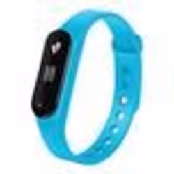 Bracelet Connecté Sport iOs Android Montre Tactile Cardio Appel IP65 Bleu YONIS