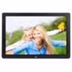 Cadre Photo Numérqiue 17 Pouces Multimédia 1080P LED Musique Vidéo USB SD Noir YONIS