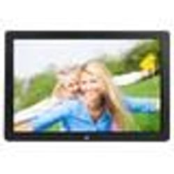 Cadre Photo Numérqiue 17 Pouces Multimédia 1080P LED Musique Vidéo USB SD Noir YONIS