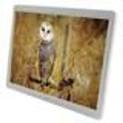 Cadre Photo Numérique Port USB Lecteur Multimédia Films LCD Tft MP3 Stéréo Blanc YONIS