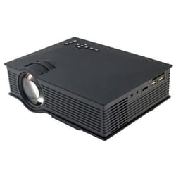 Vidéoprojecteur LED Télécommande 1200 Lumens Support 1080P HDMI Windows Mac Noir YONIS