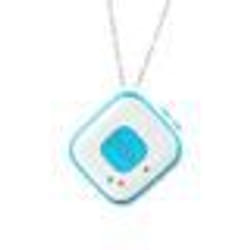 Super Mini Traceur Android iOs GPS Collier GSM Wifi AGPS Communication Sos Bleu YONIS