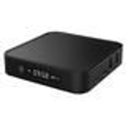 Tv Box Android UHD Quad Core 2.0 Ghz Affichage LED 4K Support Wifi SD Noir YONIS