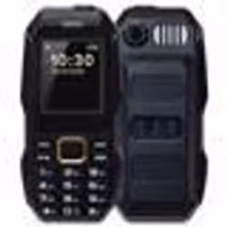 Téléphone Antichoc 1.8 Pouces Dual SIM Téléphone Étanche Bluetooth Noir YONIS