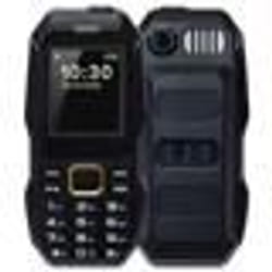 Téléphone Antichoc 1.8 Pouces Dual SIM Téléphone Étanche Bluetooth Noir YONIS