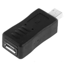 Mini Adaptateur Micro USB vers Mini USB OTG pour Tablette Smartphone Caméra YONIS