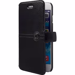 Faconnable iPhone 6 Étui Folio (Noir), Folio, Apple, iPhone 6/6S, 11,9 cm (4.7"), Noir