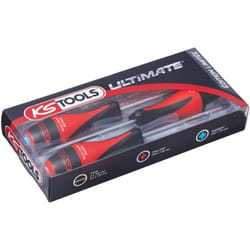 Kstools - Jeu de 4 tournevis - ultimate 2 fentes + 1 phillips + 1 pozidriv - 922.6054-KVC