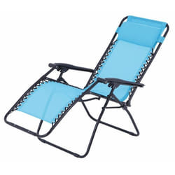 Fauteuil Relax De Jardin - O'Colors - Multi Positions - Bleu