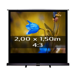 Ecran de projection transportable 200 x 150m