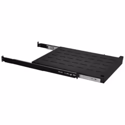 L'étagère coulissante KIMEX 110-0190 pour rack et baie de brassage 19" est destinée à accueillir un clavier informatique. Rob ...