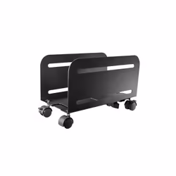 SUPPORTS CPU - KIMEX - Support pour Unité Centrale PC - Installation au sol - 039-0004 - Noir