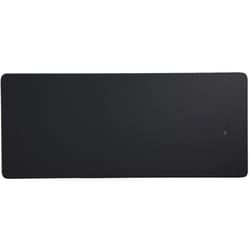 Panneau acoustique séparateur de bureau, 180x60cm, Noir