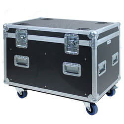 Flight case type malle 90 x 60 x 60 cm + rangement intérieur