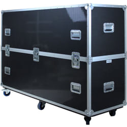 Flight case pour deux écrans tv 40'-55'