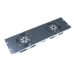 Kimex Bloc 2 ventilateurs rack 3U