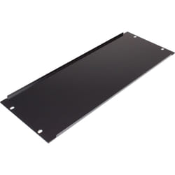 Panneau d'obturation pour rack et baie 19'', Hauteur 4U