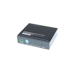 SPLITTERS HDMI - KIMEX - Splitter HDMI2.0 & HDCP2.2 1 entrée-2 sorties EDID RS232 4K60Hz - 130-2002 - Noir
