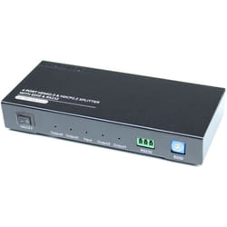 Kimex - Splitter HDMI2.0 & HDCP2.2, 1 entrée-4 sorties, edid, RS232, 4K60Hz