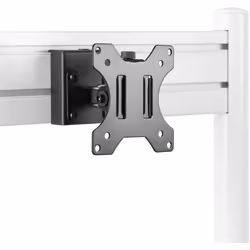 Optimisez votre espace de travail avec les supports de moniteur PC pour rail de fixation Slatwall de Kimex. Conçus pour s'ada ...