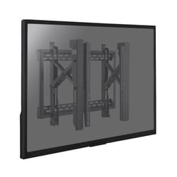 Support Mural TV - KIMEX - 45 à 70 - Mécanisme Push-Pull - Système Antivol - Noir