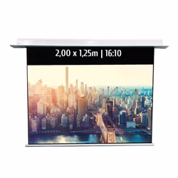 ECRANS ELECTRIQUES ENCASTRABLES - KIMEX - Ecran de projection motorisé encastrable 200 x 125m - Format 16:10 - Wi-Fi - 048-15 ...