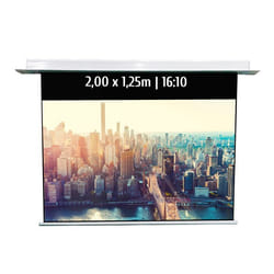 ECRANS ELECTRIQUES ENCASTRABLES - KIMEX - Ecran de projection motorisé encastrable 200 x 125m - Format 16:10 - Wi-Fi - 048-1532W