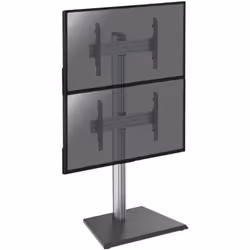 Le support sur pied KIMEX 031-1200K1 est conçu pour accueillir deux écrans TV de 40 à 65" répondant aux standards VESA (200x2 ...