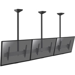 Kimex - Support plafond menu board 3 écrans 45''-50'' - Hauteur 150cm