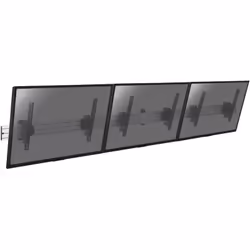 Le support KIMEX 031-3300K1 a été conçu pour accueillir 3 écrans TV de 45" à 50" répondant aux standards VESA (100x100 min -  ...