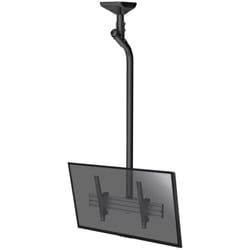 Kimex - Support plafond inclinable pour 1 écran tv 43''-75'' - Hauteur 175cm