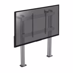 SUPPORTS PRO MODULAR SOL - KIMEX - Support sur pieds pour écran TV 70-120 - A visser - 031-2100K3 - Gris et noir