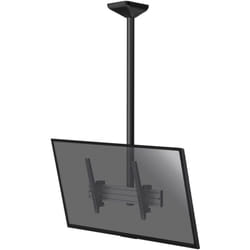 Kimex - Support plafond inclinable pour 1 écran tv 43''-75'' - Hauteur 150cm