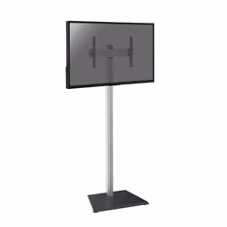 SUPPORTS PRO MODULAR SOL - KIMEX - Support sur pied pour écran TV 32 - 75 - Hauteur 240cm - à poser - 031-1101K1 - Gris et no ...