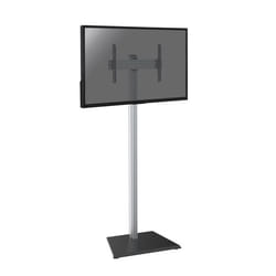 SUPPORTS PRO MODULAR SOL - KIMEX - Support sur pied pour écran TV 32 - 75 - Hauteur 240cm - à poser - 031-1101K1 - Gris et noir